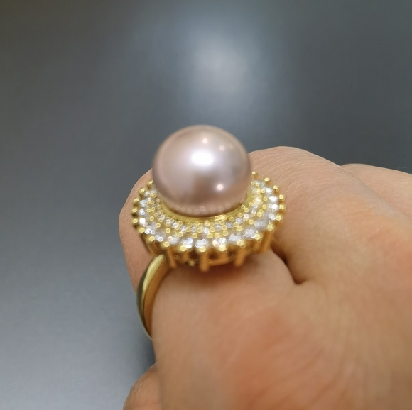 freshwater pearl ring - Picture 6 of 6